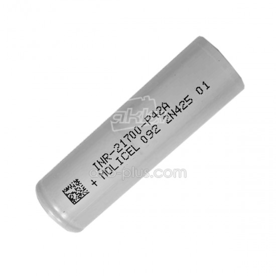 Аккумуляторная батарея Molicel INR21700-P42A 3.7V 4200mAh - купить